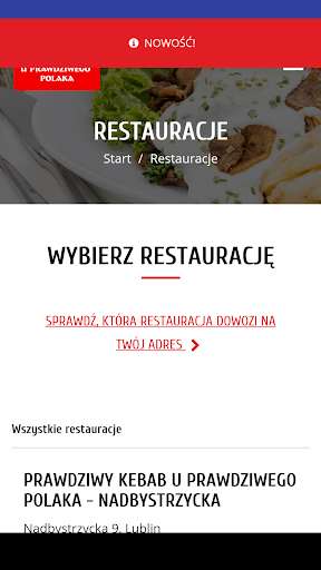 Run android online APK Prawdziwy Kebab u Prawdziwego Polaka. from MyAndroid or emulate Prawdziwy Kebab u Prawdziwego Polaka. using MyAndroid