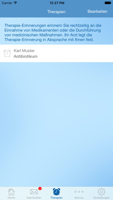 Emulate iPhone app PraxisApp - Mein Psychiater using MyAndroid Emulate iPhone app PraxisApp - Mein Psychiater using MyAndroid