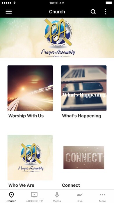 Emulate iPhone app Prayer Assembly Church using MyAndroid Emulate iPhone app Prayer Assembly Church using MyAndroid