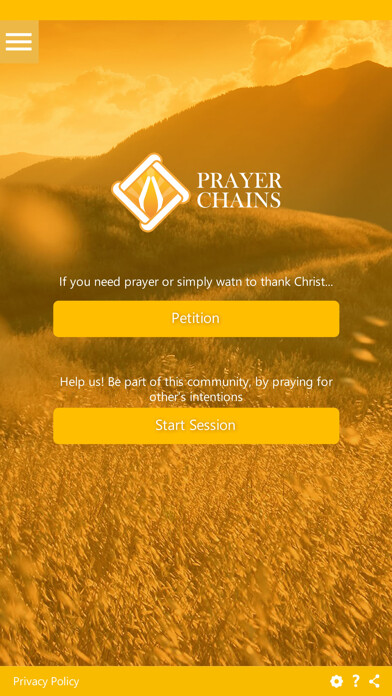 Emulate iPhone app Prayer Chains using MyAndroid