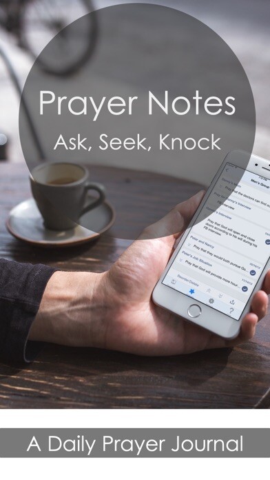 Emulate iPhone app Prayer Notes: Ask, Seek, Knock using MyAndroid