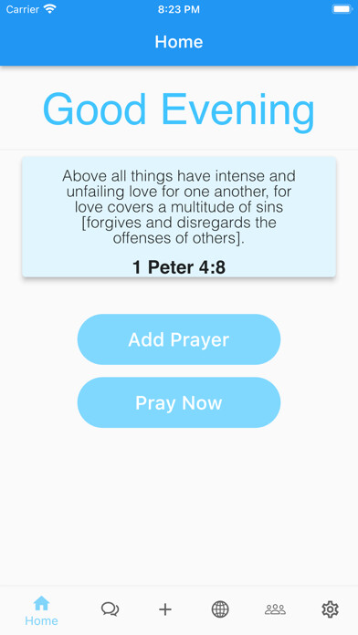 Emulate iPhone app Prayer Pals Community using MyAndroid Emulate iPhone app Prayer Pals Community using MyAndroid