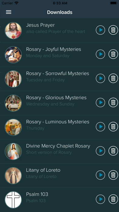 Emulate iPhone app Prayers Audio & Rosary using MyAndroid Emulate iPhone app Prayers Audio & Rosary using MyAndroid