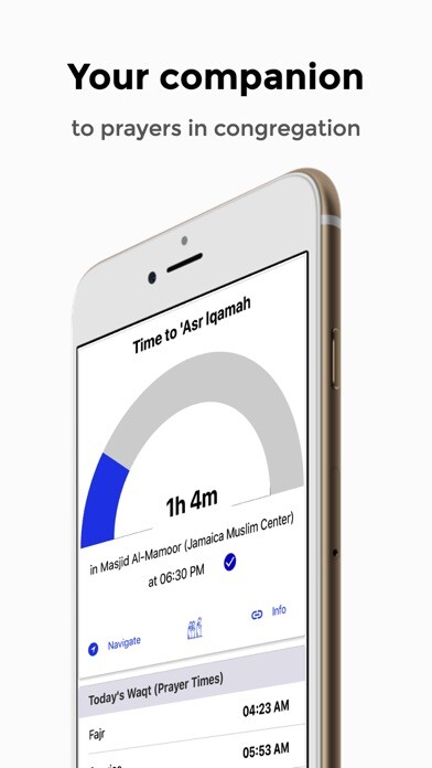 Emulate iPhone app Prayers Connect - Iqamah Times using MyAndroid Emulate iPhone app Prayers Connect - Iqamah Times using MyAndroid