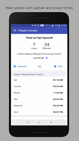 Run android online APK Prayers Connect - Mosques, Salah Iqamah Times from MyAndroid or emulate Prayers Connect - Mosques, Salah Iqamah Times using MyAndroid Run android online APK Prayers Connect - Mosques, Salah Iqamah Times from MyAndroid or emulate Prayers Connect - Mosques, Salah Iqamah Times using MyAndroid