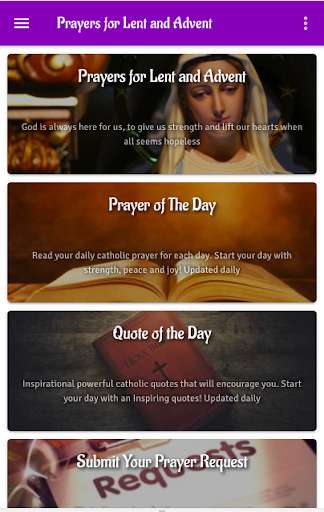 Run android online APK Prayers for Lent and Advent - Catholic Prayer from MyAndroid or emulate Prayers for Lent and Advent - Catholic Prayer using MyAndroid Run android online APK Prayers for Lent and Advent - Catholic Prayer from MyAndroid or emulate Prayers for Lent and Advent - Catholic Prayer using MyAndroid