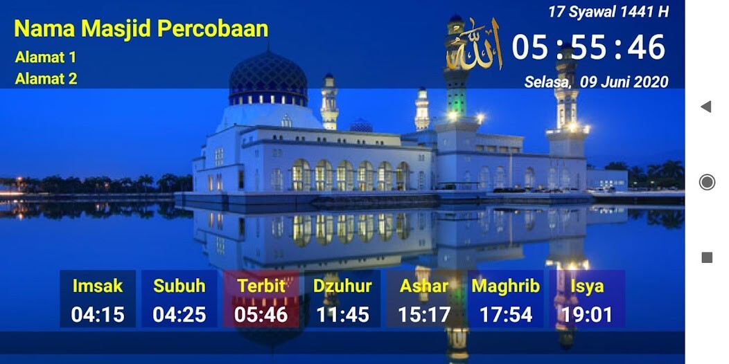 Run android online APK Prayer Times on TV - JWS NOOR from MyAndroid or emulate Prayer Times on TV - JWS NOOR using MyAndroid Run android online APK Prayer Times on TV - JWS NOOR from MyAndroid or emulate Prayer Times on TV - JWS NOOR using MyAndroid