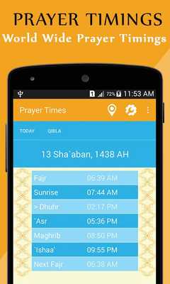 Emulate Android APK Prayer Times Ramadan 2017