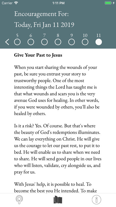 Emulate iPhone app Pray Every Day w/ Mary DeMuth using MyAndroid