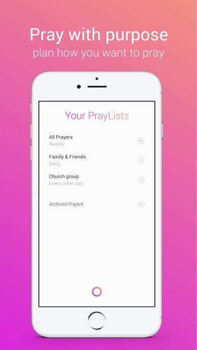 Emulate iPhone app PrayList - Quiet your mind using MyAndroid Emulate iPhone app PrayList - Quiet your mind using MyAndroid