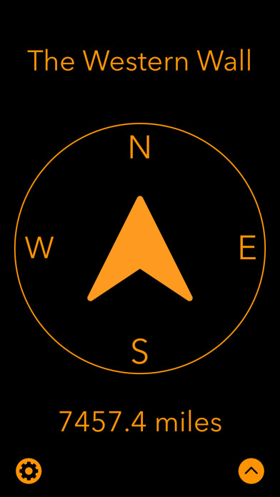 Emulate iPhone app PrayWay: Western Wall Compass using MyAndroid Emulate iPhone app PrayWay: Western Wall Compass using MyAndroid
