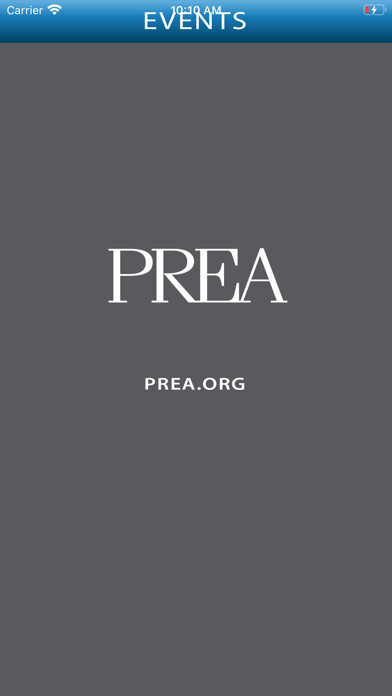 Emulate iPhone app PREA Conferences using MyAndroid