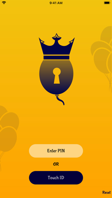 Emulate iPhone app Precedent - Photo Vault using MyAndroid
