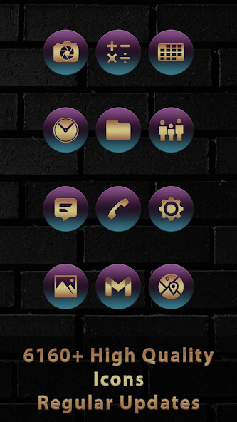 Run android online APK Precious Gold Icons from MyAndroid or emulate Precious Gold Icons using MyAndroid