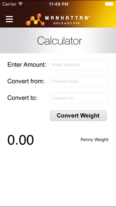 Emulate iPhone app Precious Metal Prices using MyAndroid Emulate iPhone app Precious Metal Prices using MyAndroid