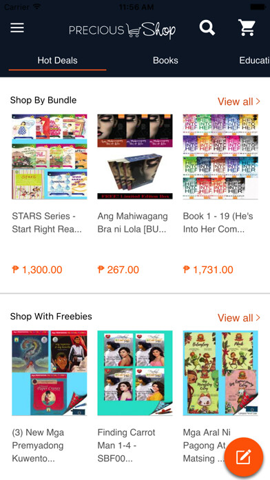 Emulate iPhone app Precious Shop using MyAndroid Emulate iPhone app Precious Shop using MyAndroid