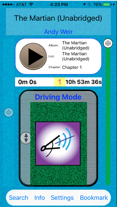Emulate iPhone app Precise Audiobook Player using MyAndroid Emulate iPhone app Precise Audiobook Player using MyAndroid