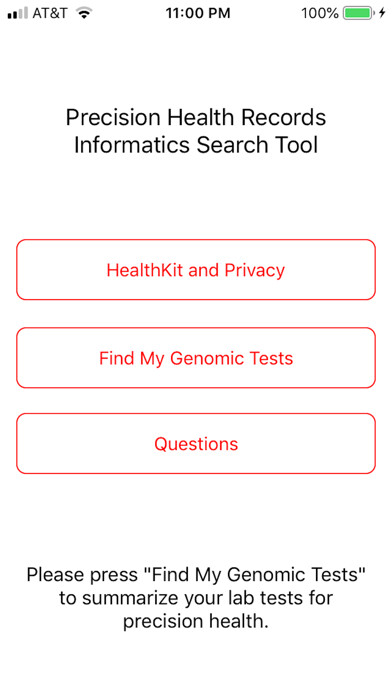 Emulate iPhone app Precision Health Records Tool using MyAndroid Emulate iPhone app Precision Health Records Tool using MyAndroid