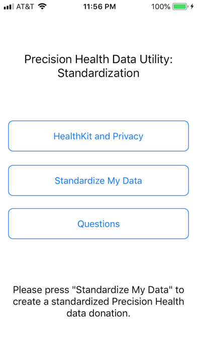 Emulate iPhone app Precision Medicine Data Tool using MyAndroid Emulate iPhone app Precision Medicine Data Tool using MyAndroid