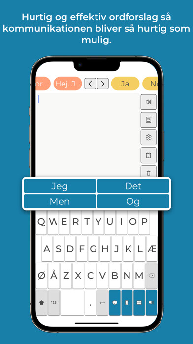 Emulate iPhone app Predictable Dansk using MyAndroid