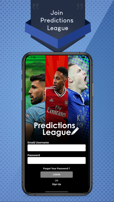 Emulate iPhone app Predictions League using MyAndroid Emulate iPhone app Predictions League using MyAndroid