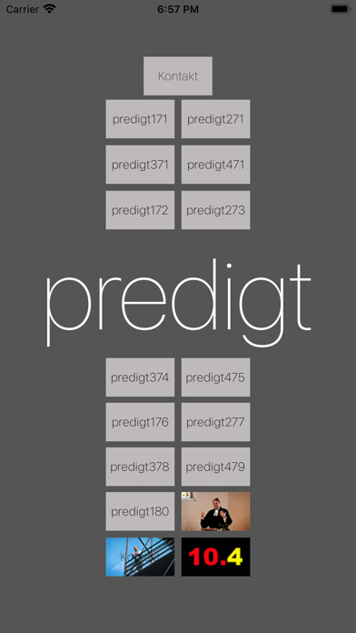 Emulate iPhone app predigt using MyAndroid Emulate iPhone app predigt using MyAndroid