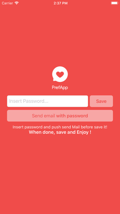 Emulate iPhone app PrefApp using MyAndroid