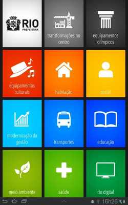 Emulate Android APK Prefeitura Rio