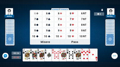 Emulate iPhone app Preferans: Classic Card Game using MyAndroid