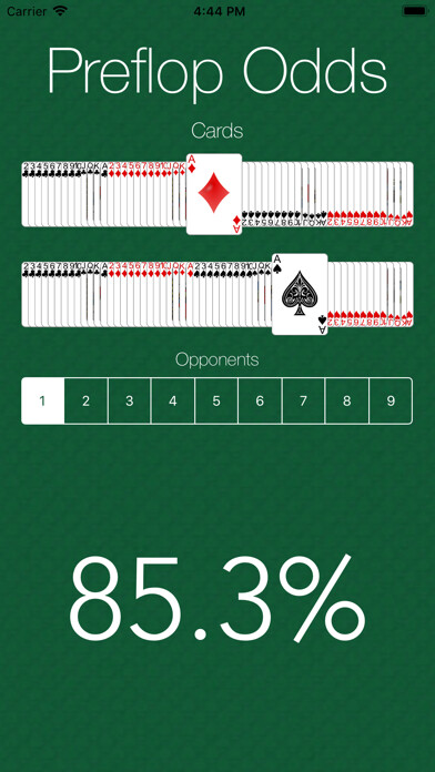 Emulate iPhone app Preflop Odds 2 using MyAndroid Emulate iPhone app Preflop Odds 2 using MyAndroid