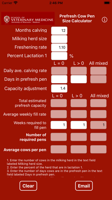 Emulate iPhone app PreFresh Pen Size Calculator using MyAndroid Emulate iPhone app PreFresh Pen Size Calculator using MyAndroid