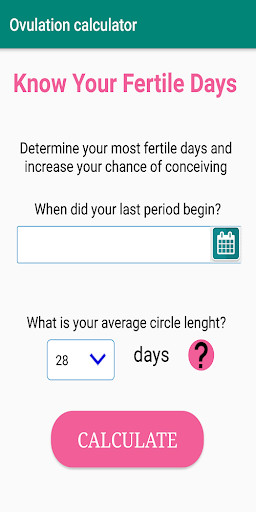 Run android online APK Pregnancy and Ovulation Calculator from MyAndroid or emulate Pregnancy and Ovulation Calculator using MyAndroid Run android online APK Pregnancy and Ovulation Calculator from MyAndroid or emulate Pregnancy and Ovulation Calculator using MyAndroid