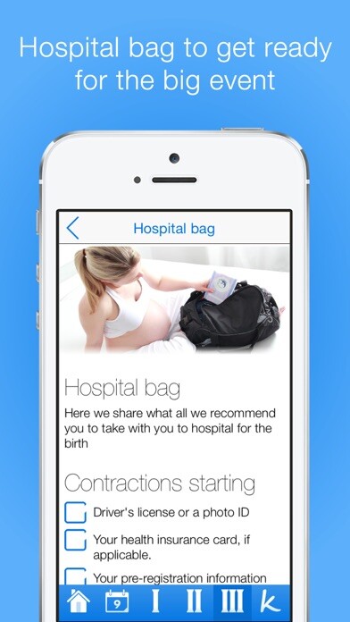 Emulate iPhone app Pregnancy Checklists PRO using MyAndroid