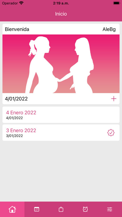 Emulate iPhone app Pregnancy easy + Tracker food using MyAndroid