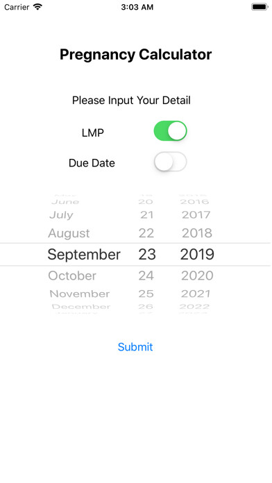 Emulate iPhone app Pregnancy Guide and Calculator using MyAndroid Emulate iPhone app Pregnancy Guide and Calculator using MyAndroid