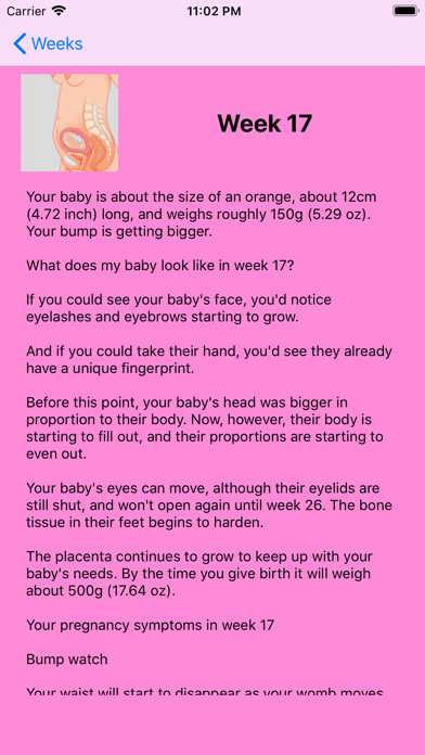 Emulate iPhone app Pregnancy Info Week by Week using MyAndroid Emulate iPhone app Pregnancy Info Week by Week using MyAndroid