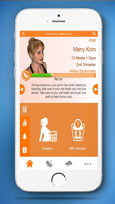 Emulate iPhone app Pregnancy Mentor - Baby birth using MyAndroid Emulate iPhone app Pregnancy Mentor - Baby birth using MyAndroid