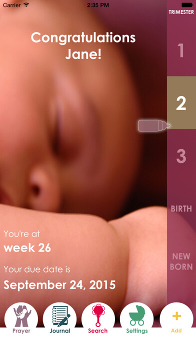 Emulate iPhone app Pregnancy Prayer App using MyAndroid Emulate iPhone app Pregnancy Prayer App using MyAndroid