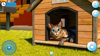 Emulate iPhone app Pregnant Cat & Cute Kitty Game using MyAndroid