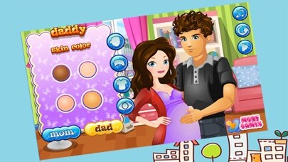 Emulate iPhone app Pregnant Mommy & Newborn Care Simulation using MyAndroid