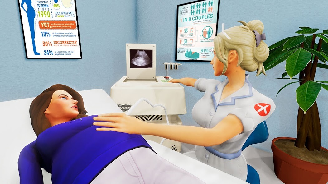 Run android online APK Pregnant Mother Simulator- Newborn Pregnancy Games from MyAndroid or emulate Pregnant Mother Simulator- Newborn Pregnancy Games using MyAndroid