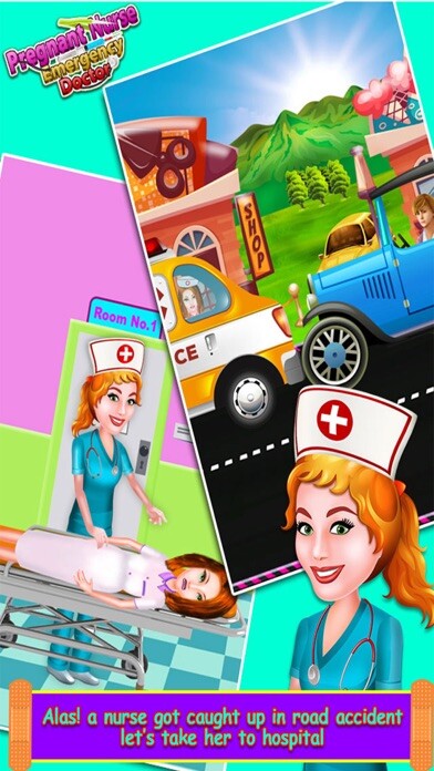 Emulate iPhone app Pregnant Nurse Emergency Doctor using MyAndroid