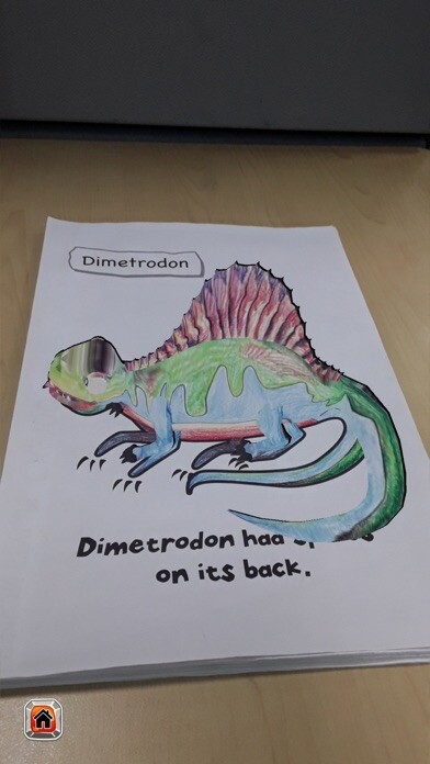 Emulate iPhone app Prehistoric Animals AR using MyAndroid