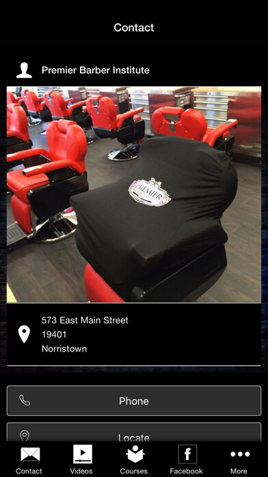 Emulate iPhone app Premier Barber Institute using MyAndroid Emulate iPhone app Premier Barber Institute using MyAndroid