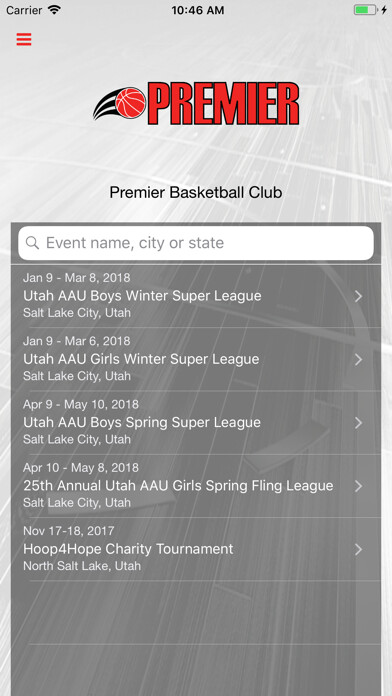 Emulate iPhone app Premier Basketball Club using MyAndroid Emulate iPhone app Premier Basketball Club using MyAndroid