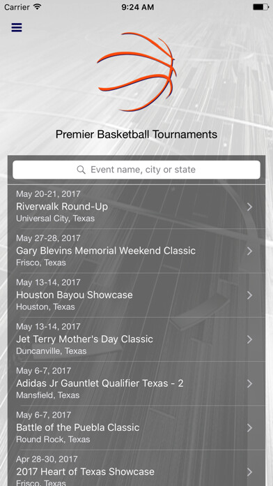 Emulate iPhone app Premier Basketball using MyAndroid