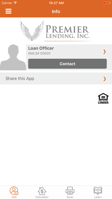 Emulate iPhone app Premier Lending, Inc using MyAndroid Emulate iPhone app Premier Lending, Inc using MyAndroid