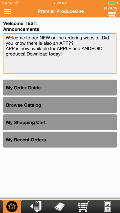 Emulate iPhone app Premier ProduceOne Checkout using MyAndroid