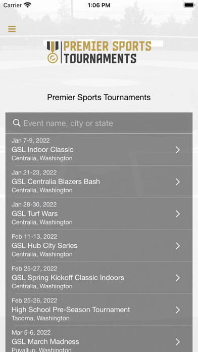 Emulate iPhone app Premier Sports Tournaments using MyAndroid Emulate iPhone app Premier Sports Tournaments using MyAndroid