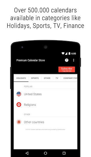 Emulate Android APK Premium Calendar Store Emulate Android APK Premium Calendar Store